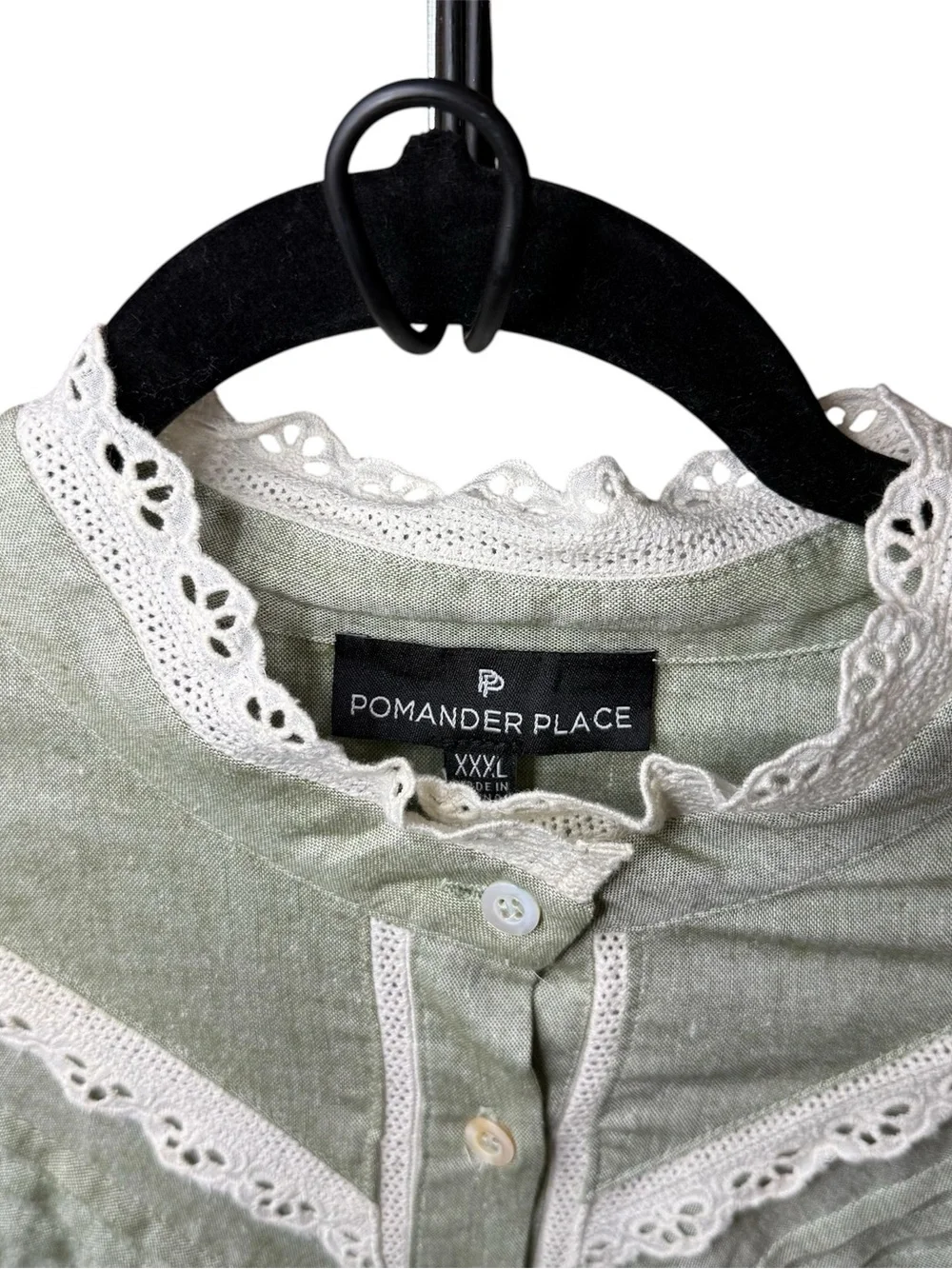 Tuckernuck Pomander Place Jolene Green Midi Dress - Picture 4 of 7